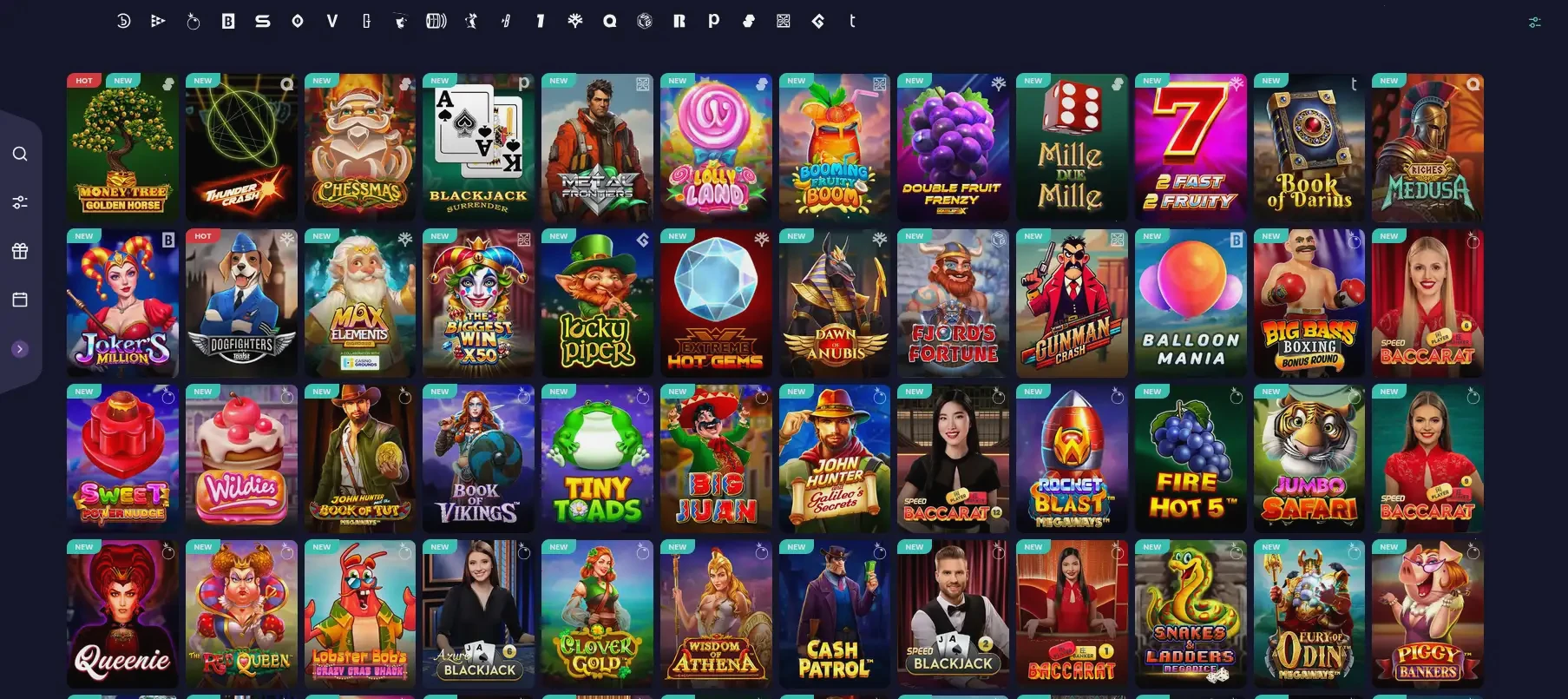 Offerte speciali e bonus del casinò online Limitless